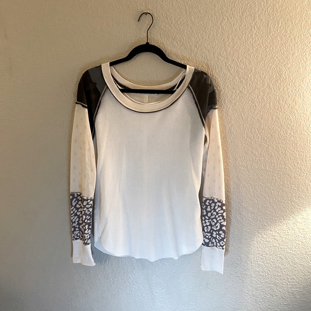 Patterned Free People Shirt